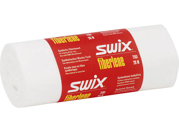 Swix T151 Fiberlene cleaning, small 20m Rense papir for Base Cleaner